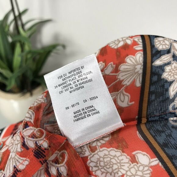 Anthropologie Meadow Rue Annora Crochet Halter Tank Top Semi Sheer Blouse Size M - Picture 11 of 11